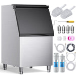 Coolake 22" Commercial Ice Storage Bin with 360lb Storage, for K-serial