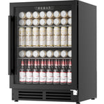 Coolake 24 Inch Wide Under Counter Beverage Refrigerator-5.3 Cu.ft